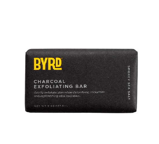 Byrd Activated Charcoal Exfoliating Bar 147.8ml