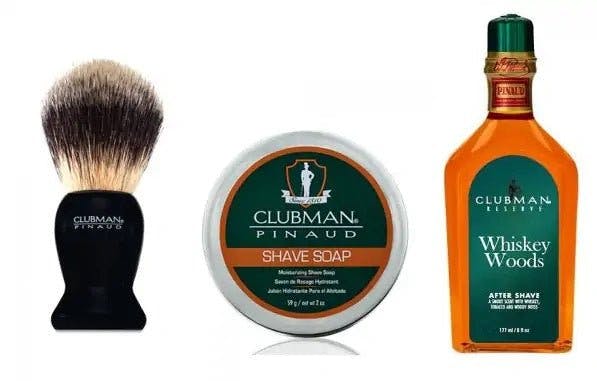 Clubman Pinaud Shave Kit - Whiskey Woods