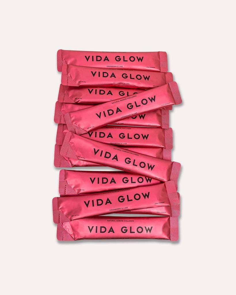 Vida Glow Marine Collagen Cranberry and Lime 30 x 3g