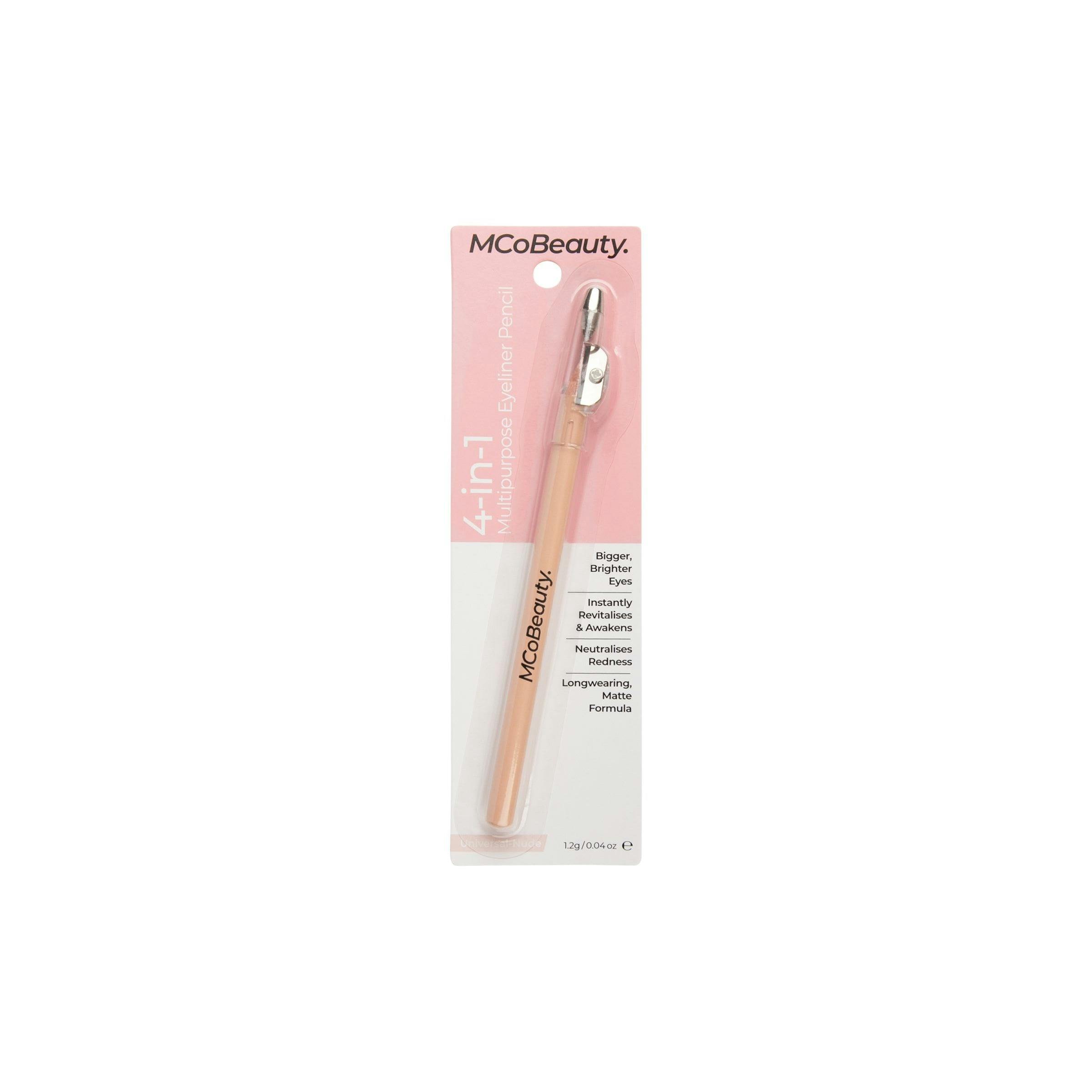 MCoBeauty 4-in-1 Multipurpose Eyeliner Pencil Universal-Nude 1.2g