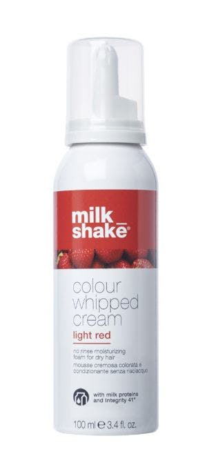 milk_shake Colour Whipped Cream 100ml - Light Red