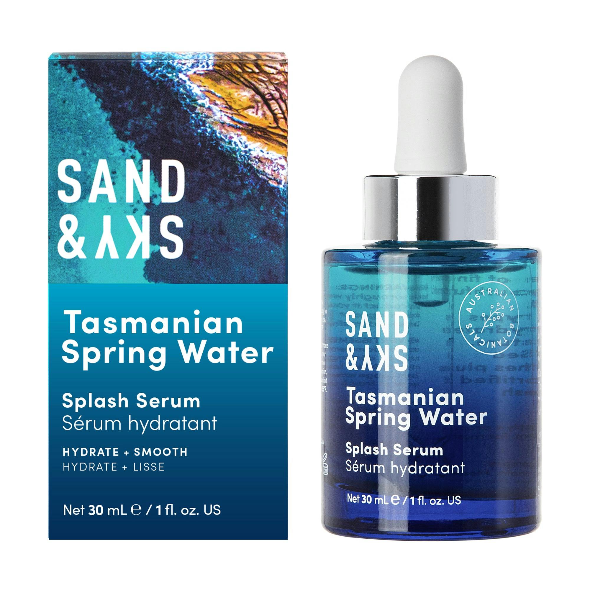 Sand & Sky Tasmanian Spring Water Splash Serum 30ml