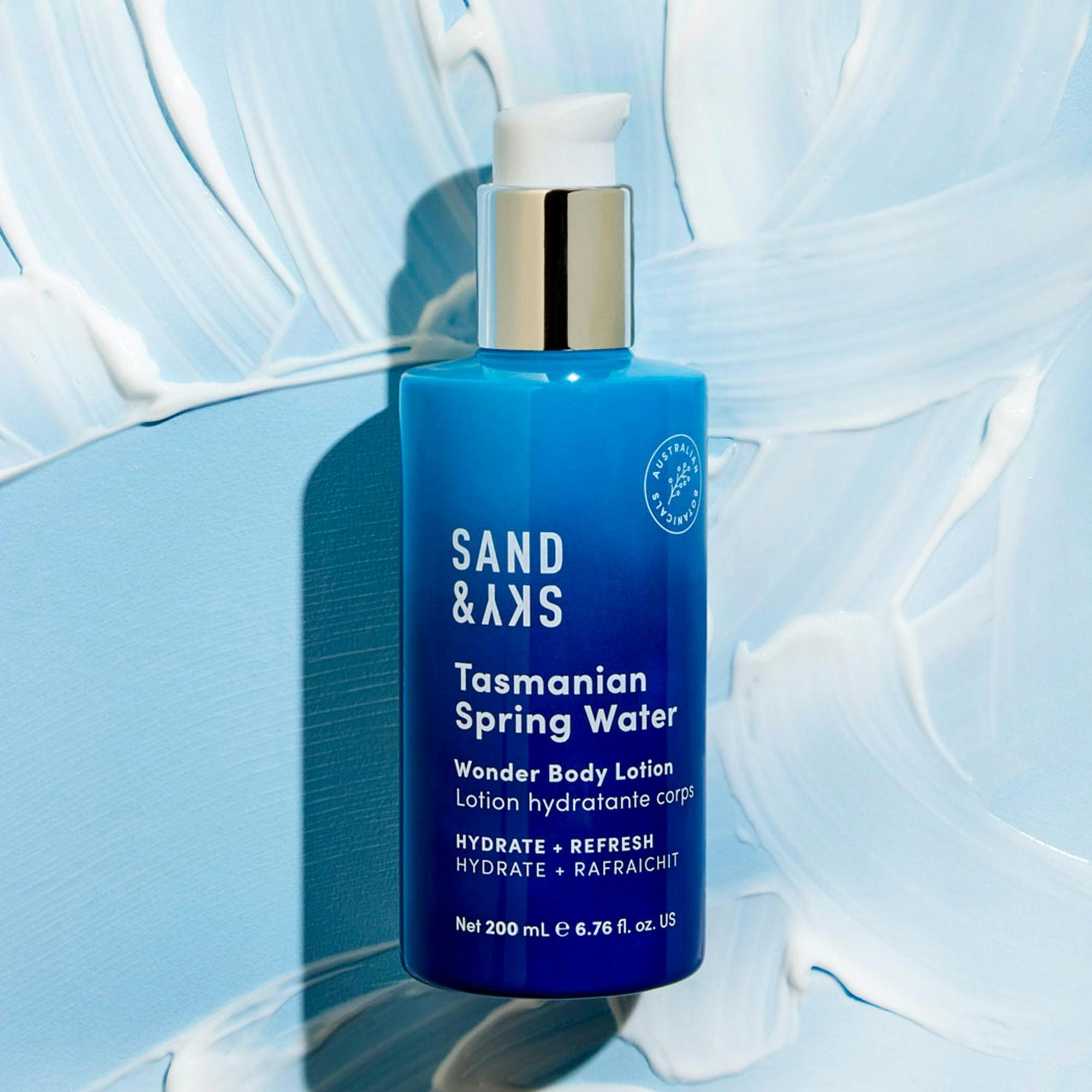 Sand & Sky Tasmanian Spring Water - Wonder Body Lotion 200ml