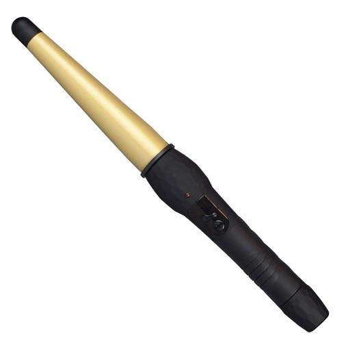 Silver Bullet Fastlane Large Ceramic Conical Curling Iron Gold 32mm - 19mm