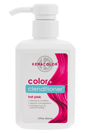 Keracolor Color Clenditioner Colour Shampoo - Hot Pink 355ml