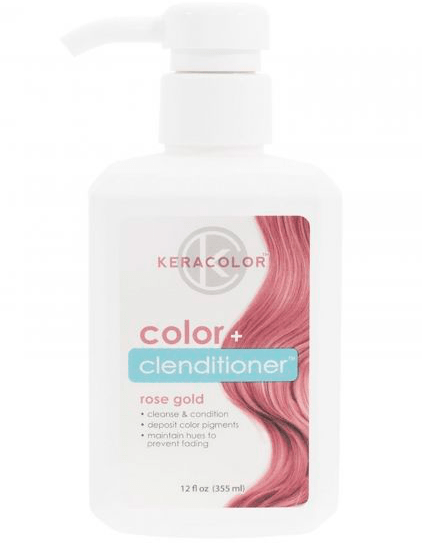 Keracolor Color Clenditioner Colour Shampoo Rose Gold 355ml