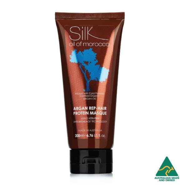 Silk Oil of Morocco Argan Vegan REP-Hair Protein Masque 200ml