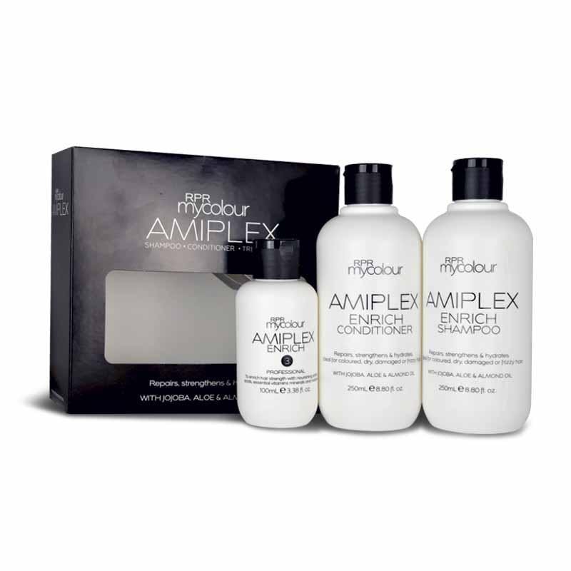 RPR Amiplex Enrich Shampoo Conditioner Treatment Kit
