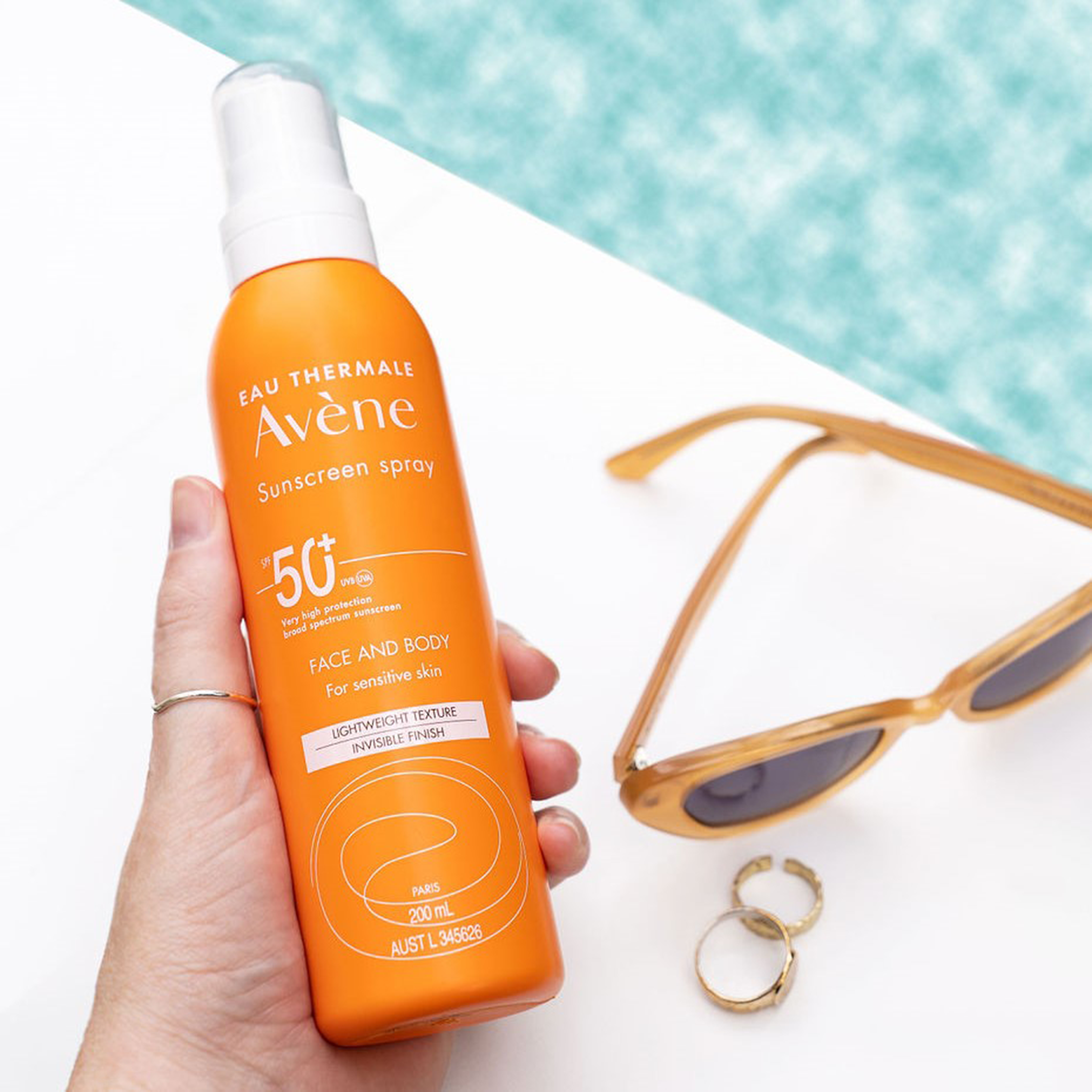 Avène Sunscreen Spray SPF 50+ 200ml - For Sensitive Skin