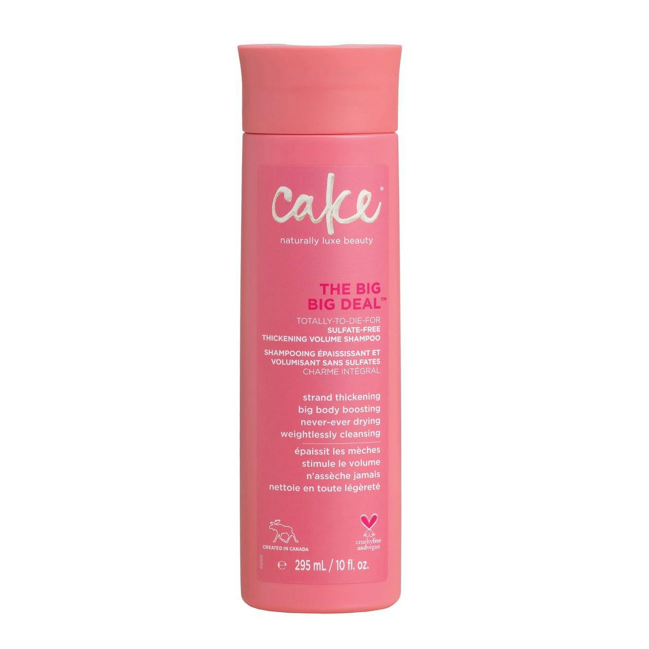 Cake The Big Deal Sulfate Free Thickening Volume Shampoo 295ml