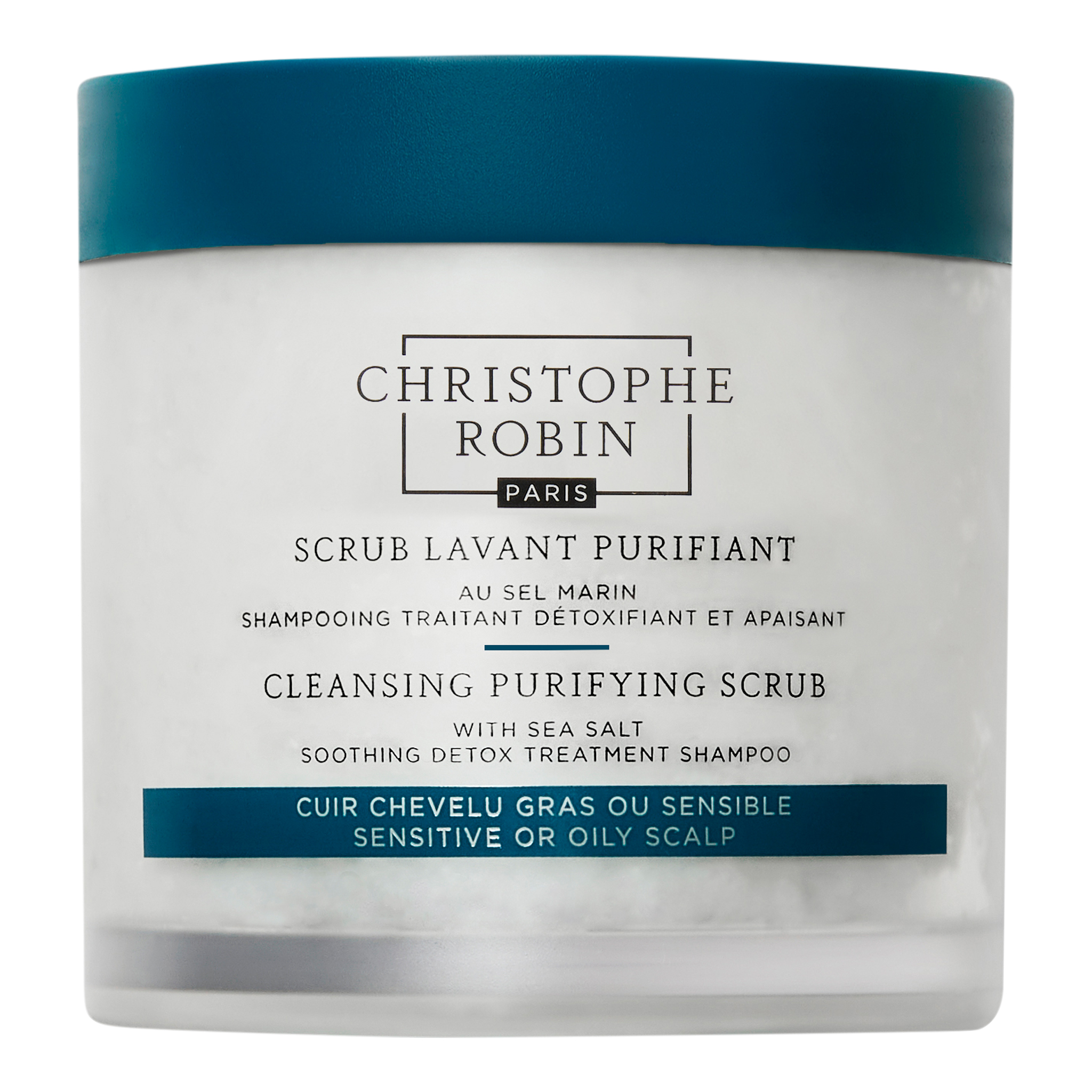 Christophe Robin Cleansing Purifying Scrub With Sea Salt 250ml
