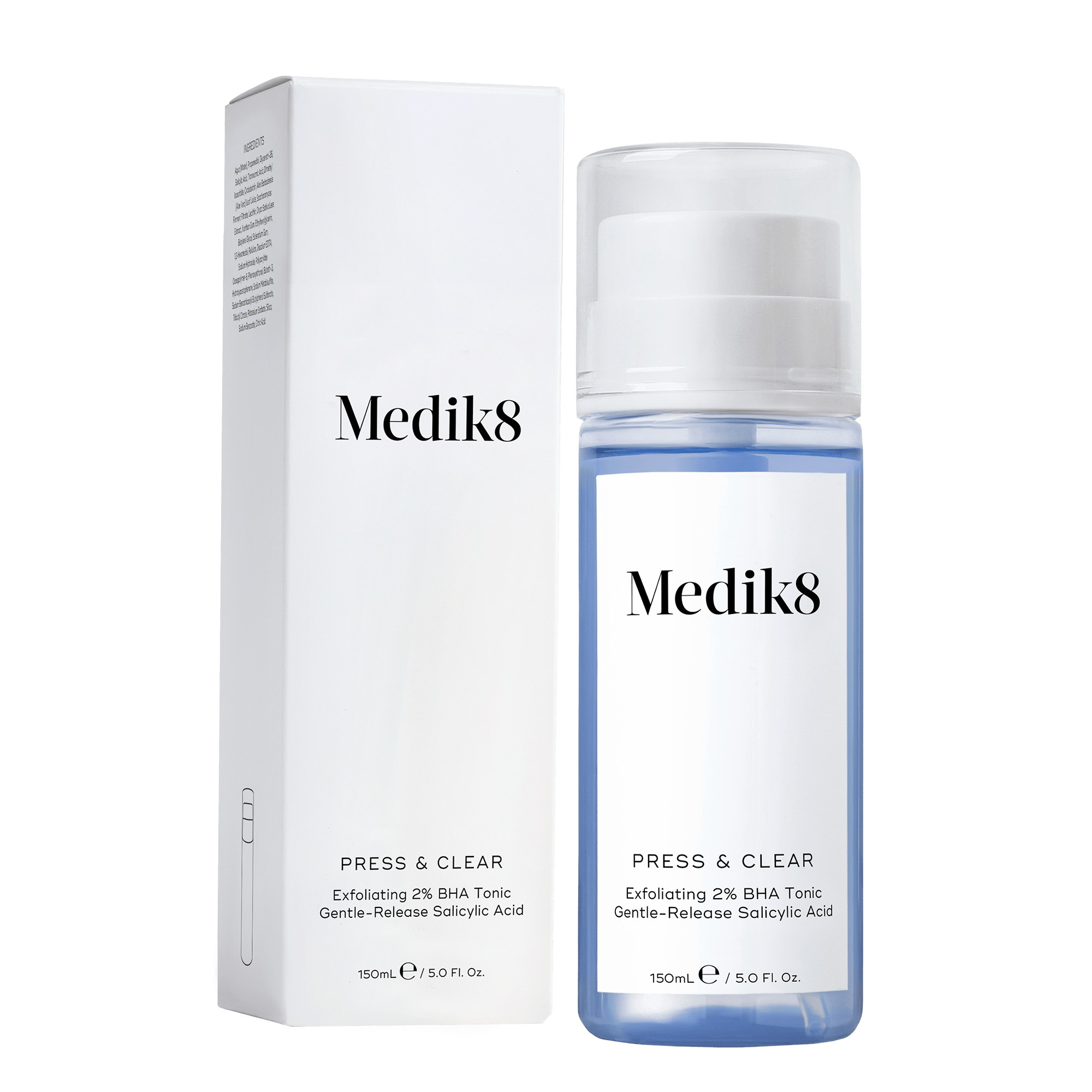 Medik8 Press & Clear Exfoliating BHA Tonic 150ml