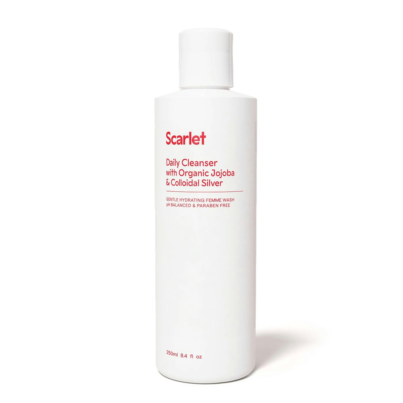 Scarlet Daily Cleanser (Unscented) with Organic Jojoba Oil - 250ml