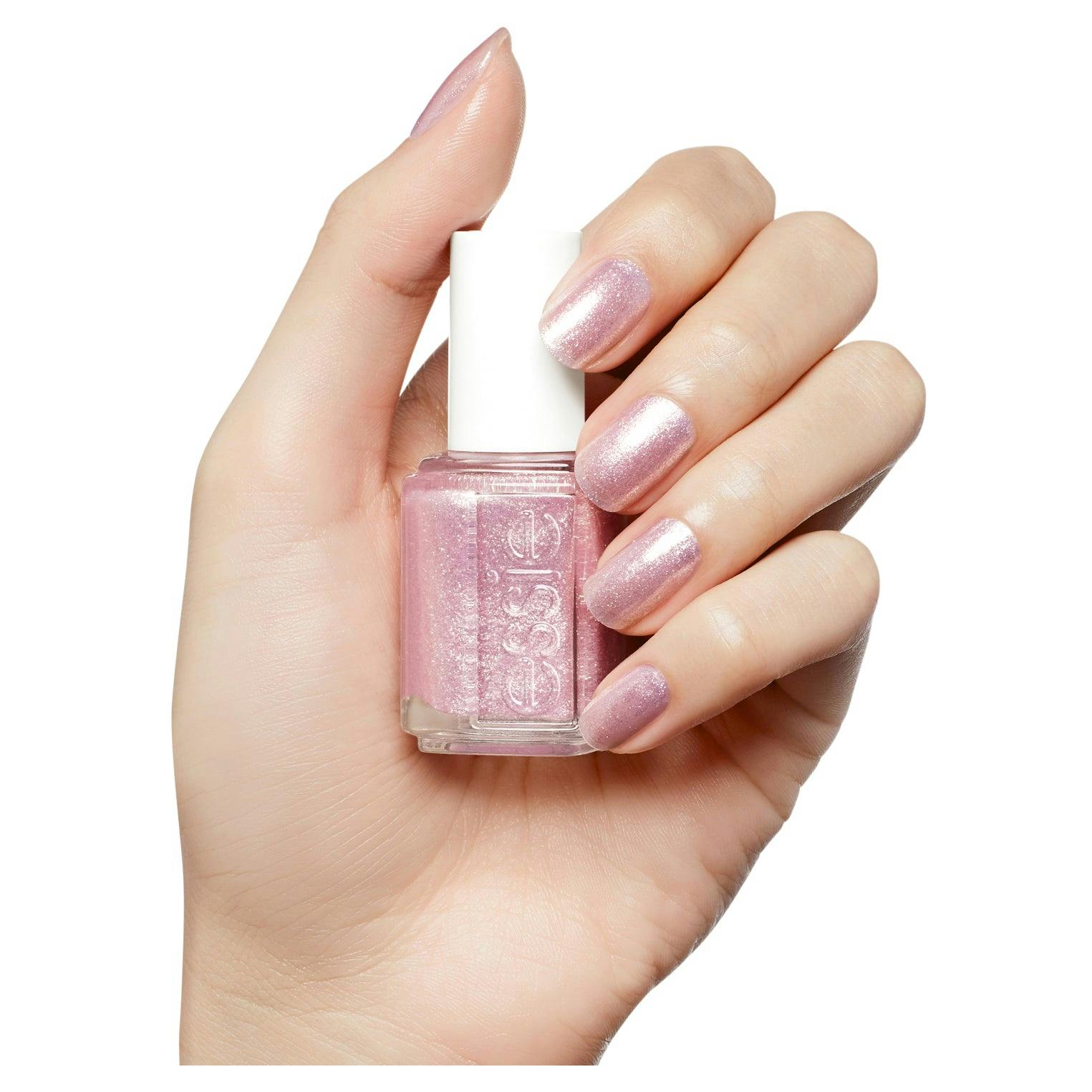 Essie Nail Polish - Birthday Girl 514 Iridescent Sheer Pink | OZ Hair &  Beauty