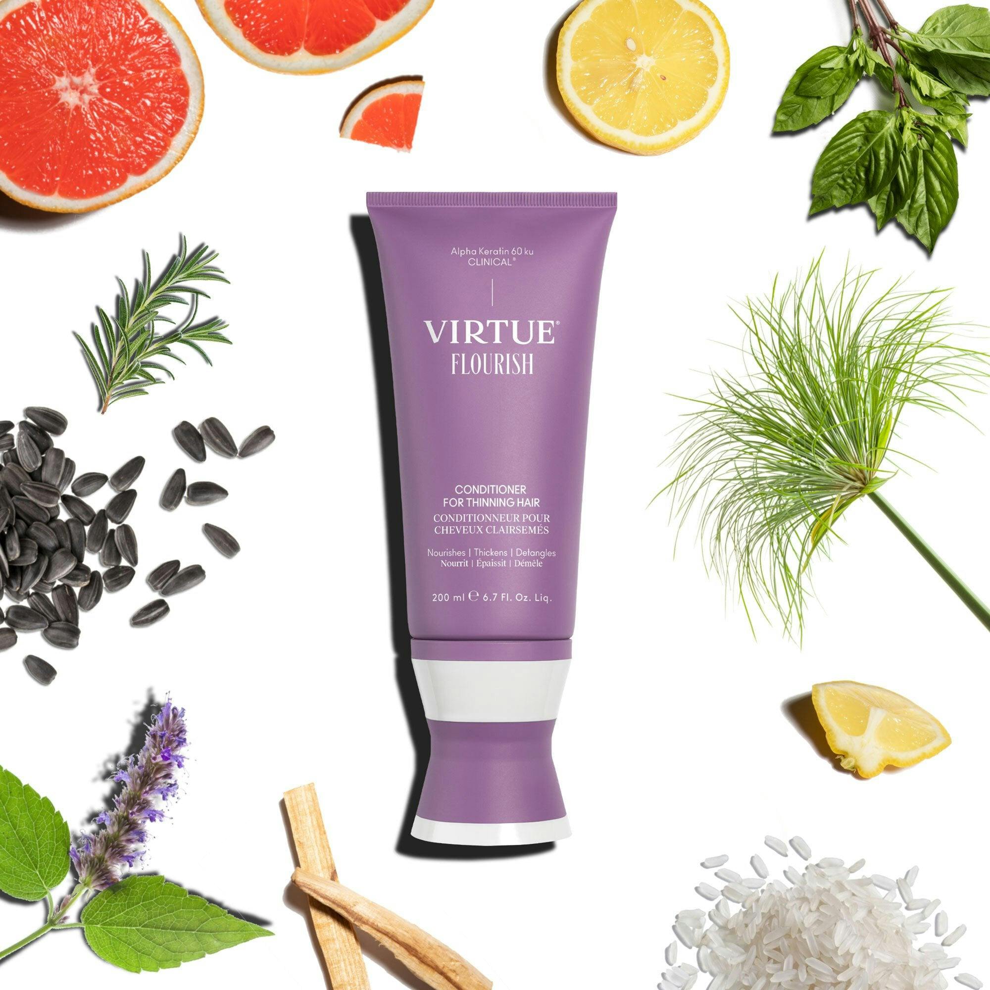 Virtue Flourish Conditioner For Thinning Hair 200ml