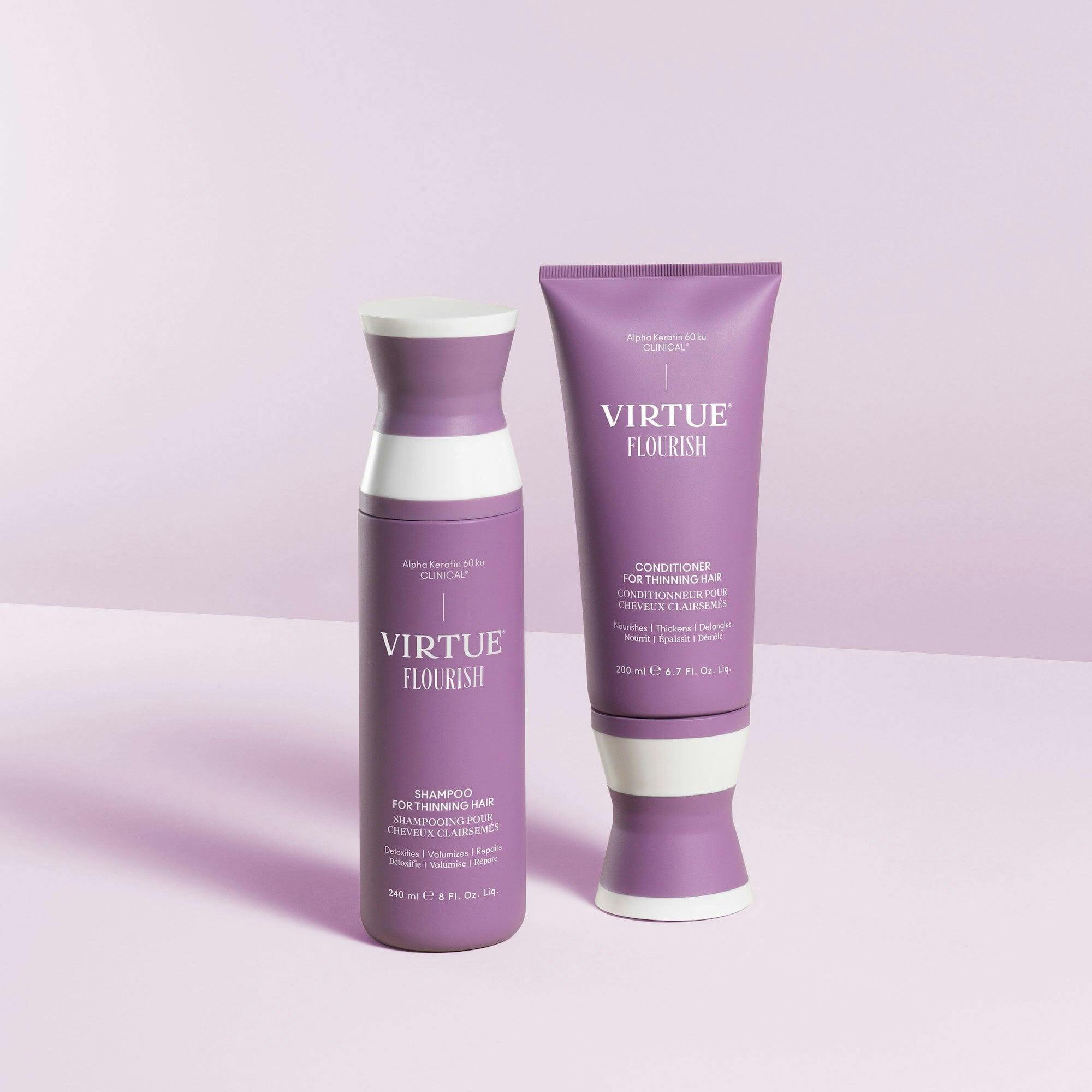Virtue Flourish Shampoo For Thinning Hair 240ml