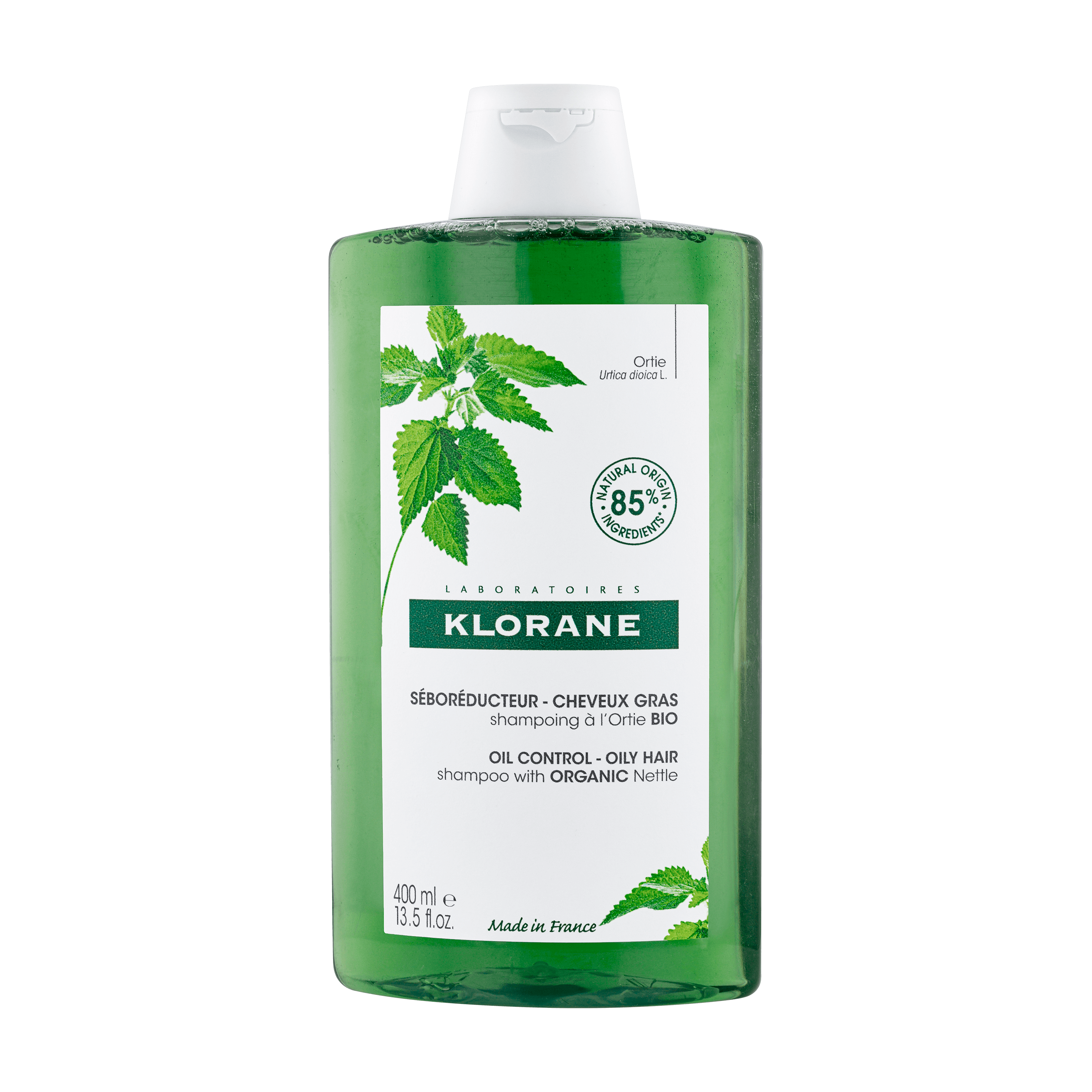 Klorane Shampoo With Organic Nettle 400ml