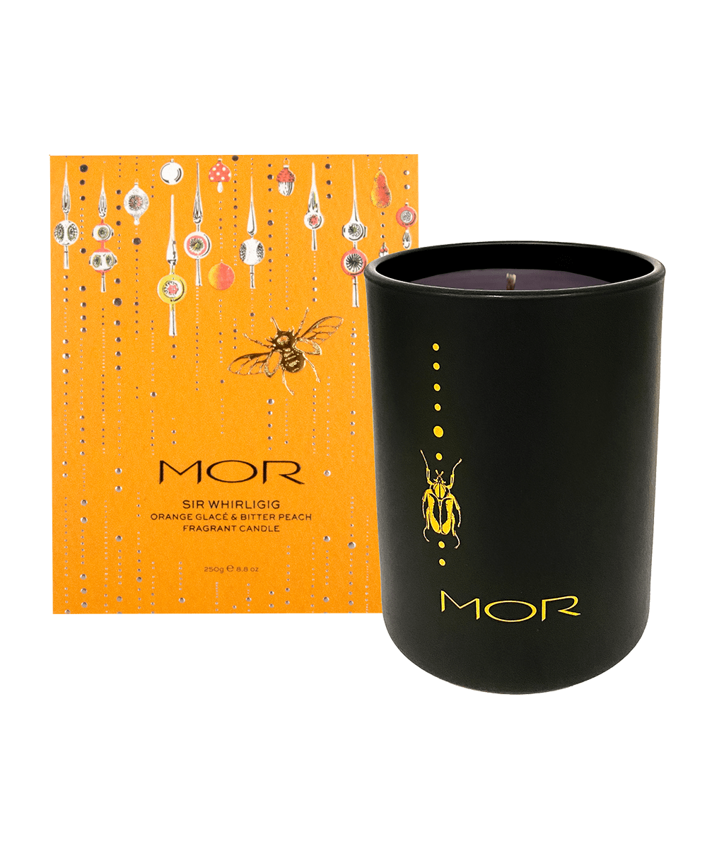 MOR Orange Glace & Bitter Peach Fragrant Candle