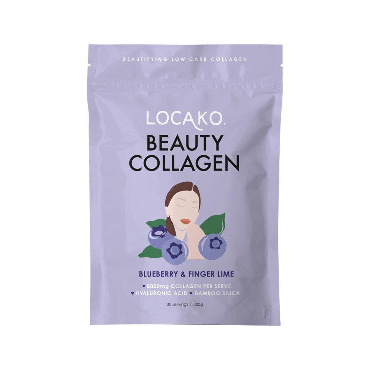 Locako Beauty Collagen Blueberry & Fingerlime 300g