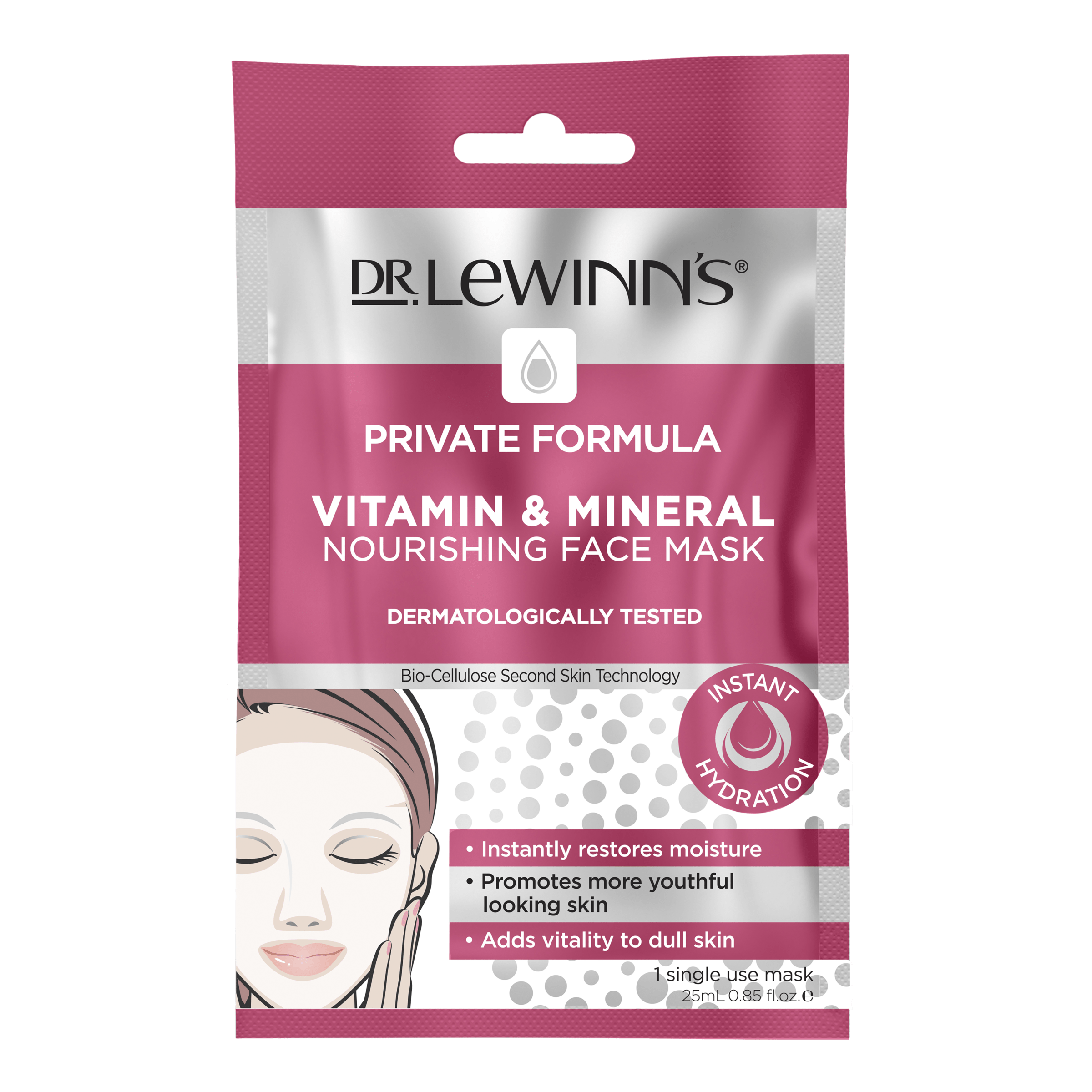 Dr.LeWinn's Vitamin & Mineral Nourishing Face Mask 1PC