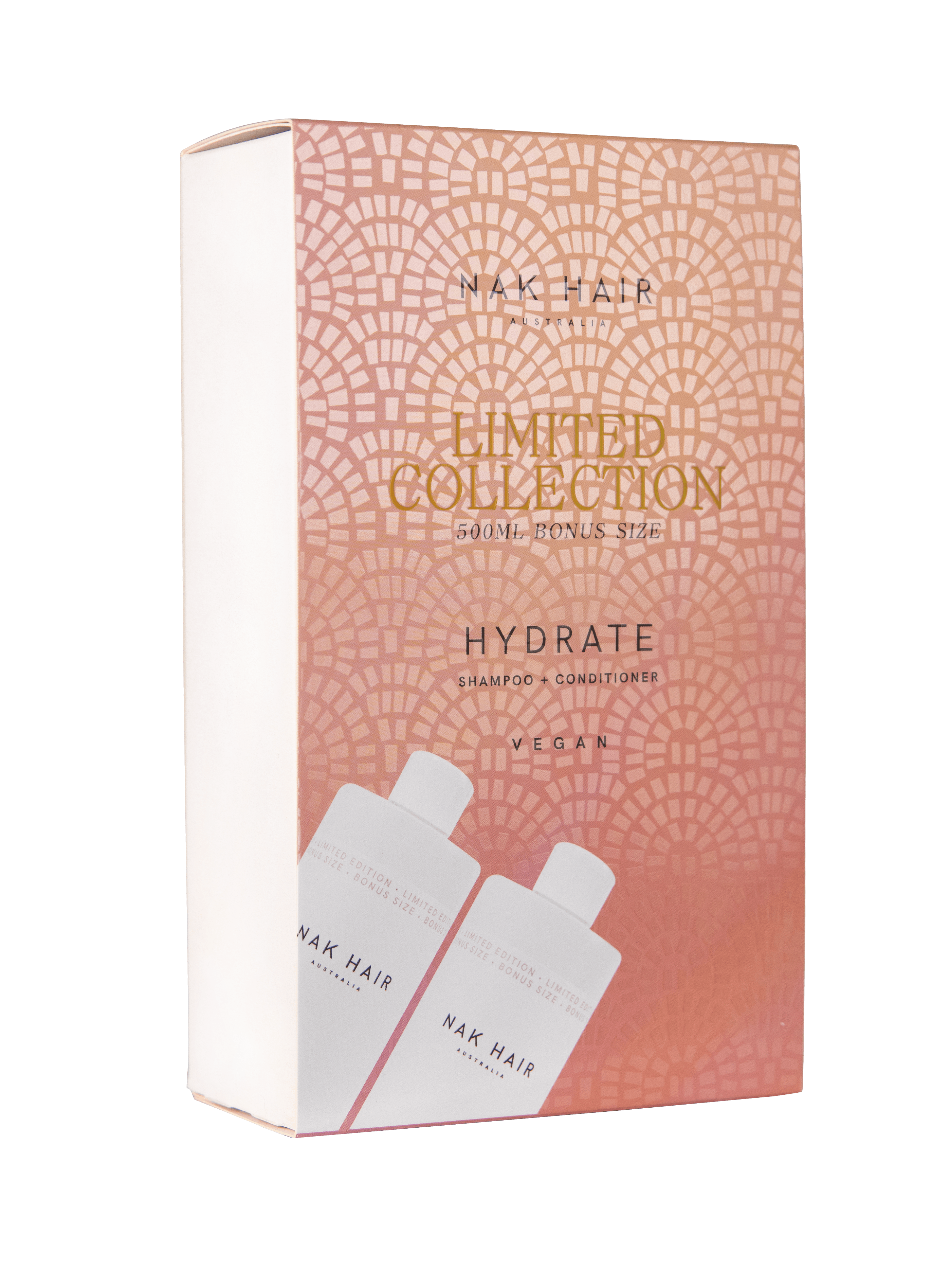 Nak Hydrate Shampoo and Conditioner 500ml Duo Pack