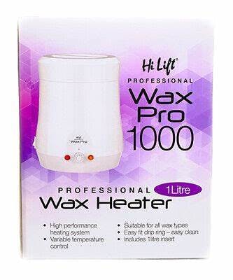 Hi Lift Wax Pro 1000ml 1 Litre Wax Heater - White