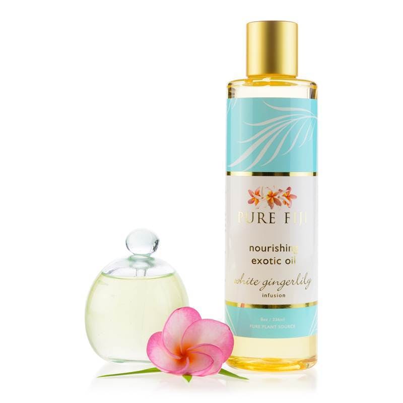Pure Fiji Nourishing Exotic Oil - White Gingerlily Infusion 236ml
