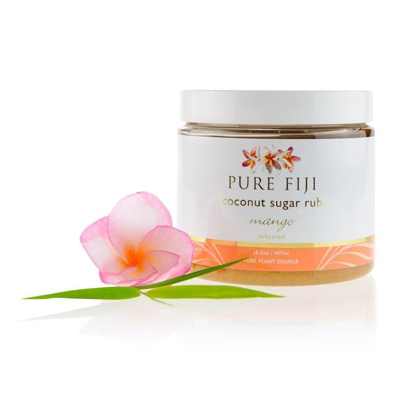 Pure Fiji Coconut Sugar Rub - Mango Infusion 457ml