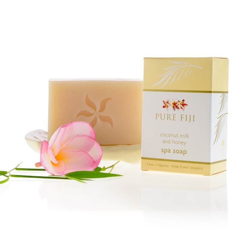 Pure Fiji Spa Soap - Coconut Milk and Honey Infusion 110g