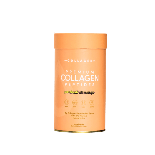 The Collagen Co. Premium Collagen Peptides Loose Powder - Passionfruit Mango 560g