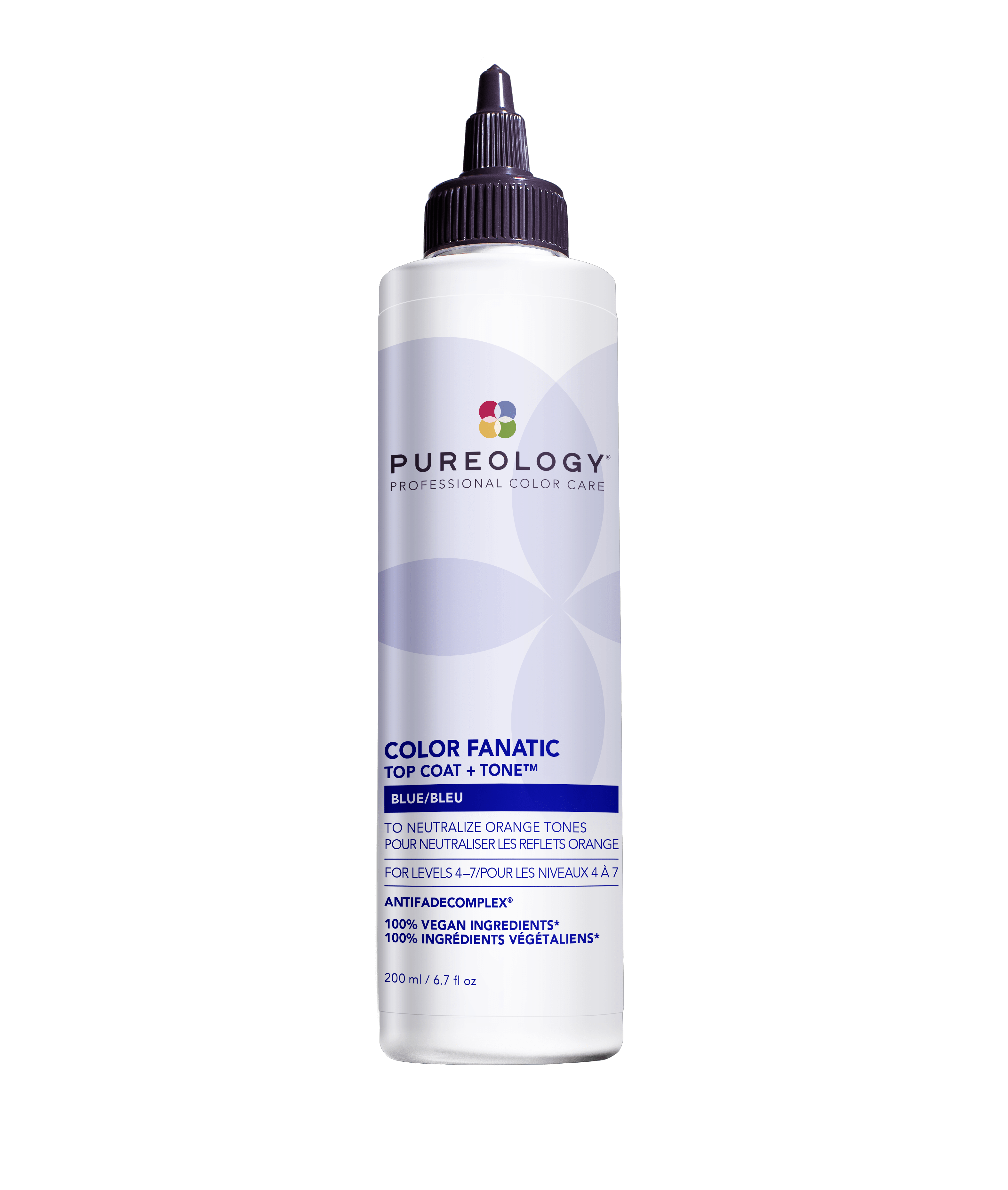 Pureology Color Fanatic Top Coat and Tone - Blue 200ml