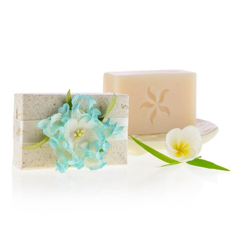 Pure Fiji Handmade Coconut Soap - White Gingerlily Infusion 100g