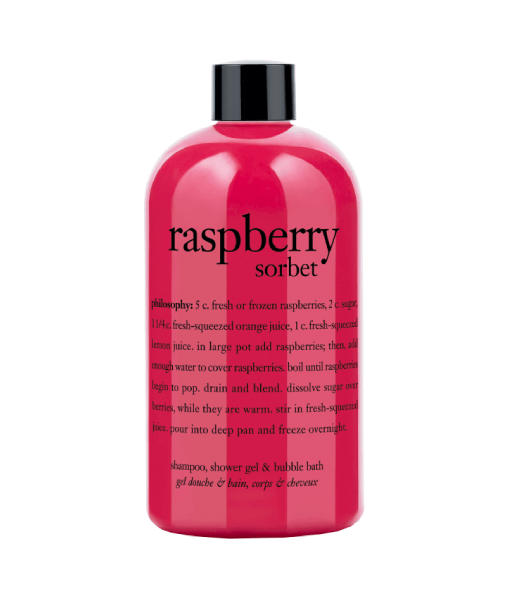 Philosophy Raspberry Sorbet Shampoo, Shower Gel & Bubble Bath 480ml