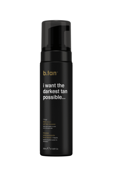 b.tan I Want The Darkest Tan Possible Self Tan Mousse 200ml