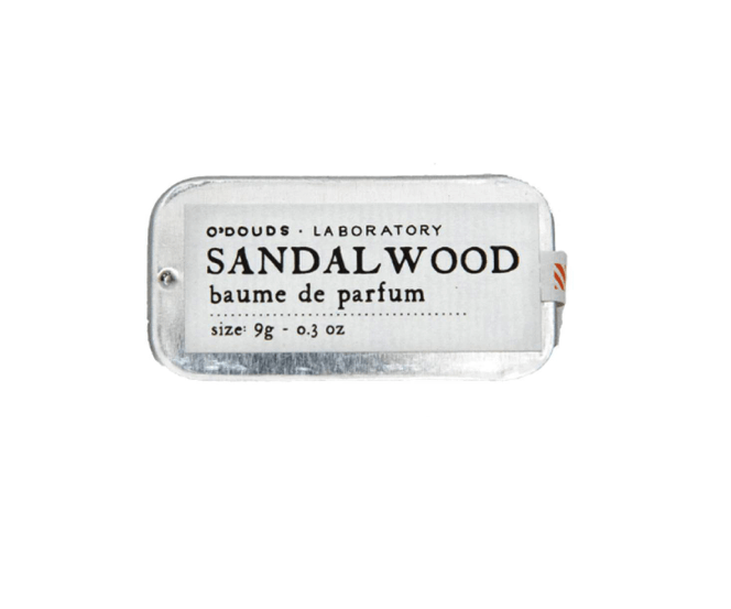 O'Douds Solid Cologne - Sandalwood 9g