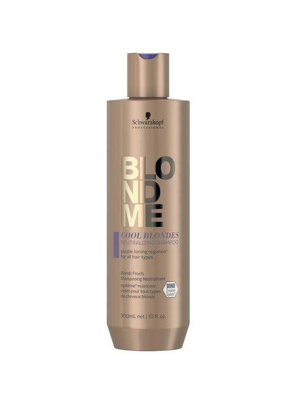 Schwarzkopf BlondMe Cool Blonde Neutralising Shampoo 300ml