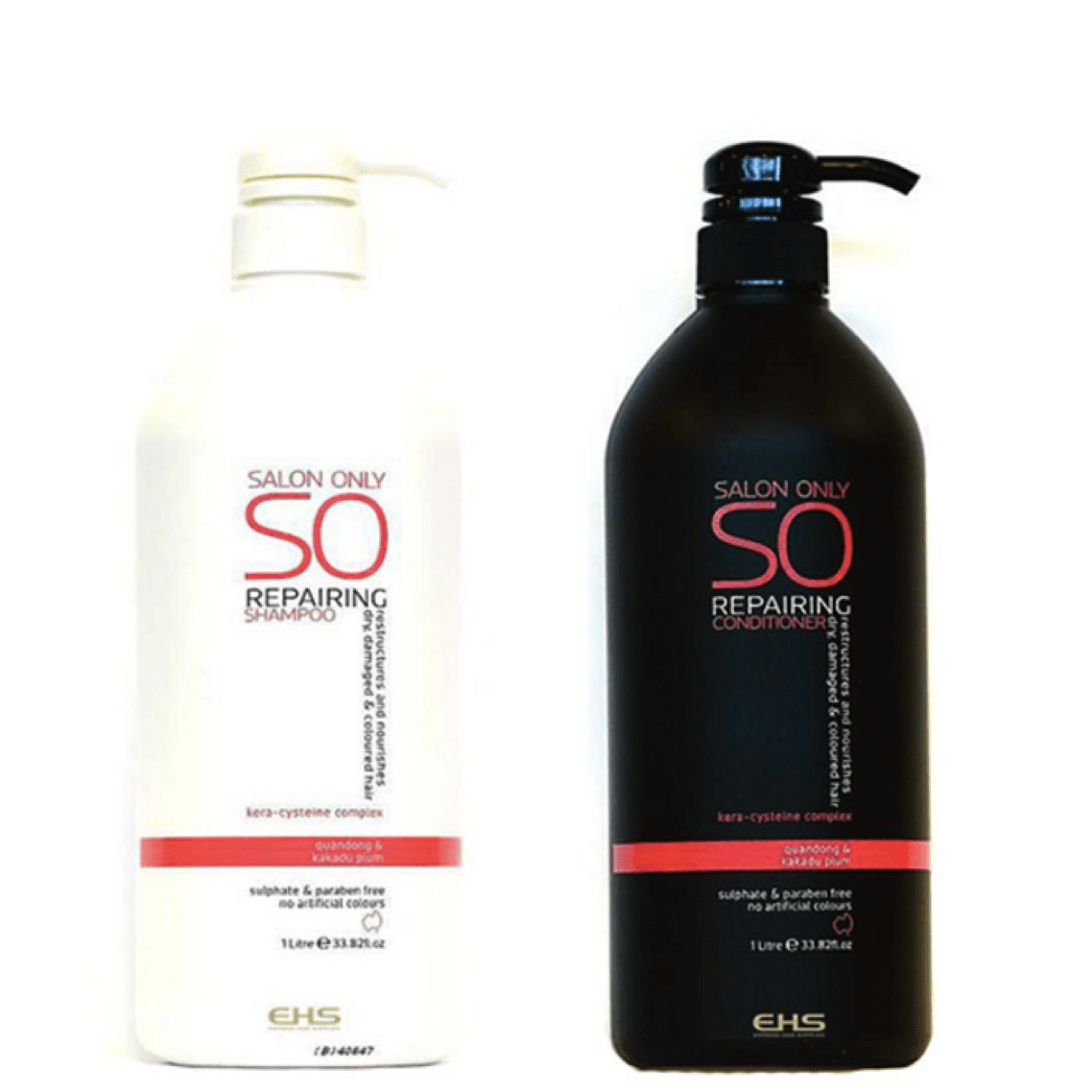 Salon Only Repairing Shampoo and Conditioner 1000ml Bundle