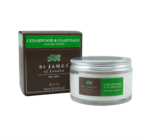 St James of London Shave Crème Jar 150ml