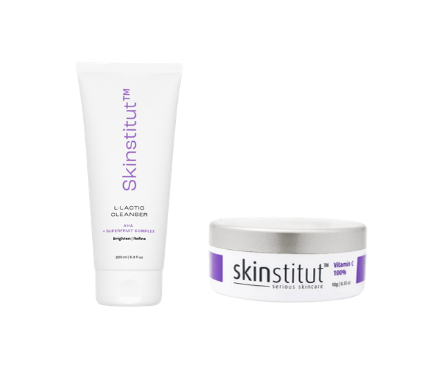 Skinstitut L-Lactic Cleanser and Expert Restore Cream Bundle