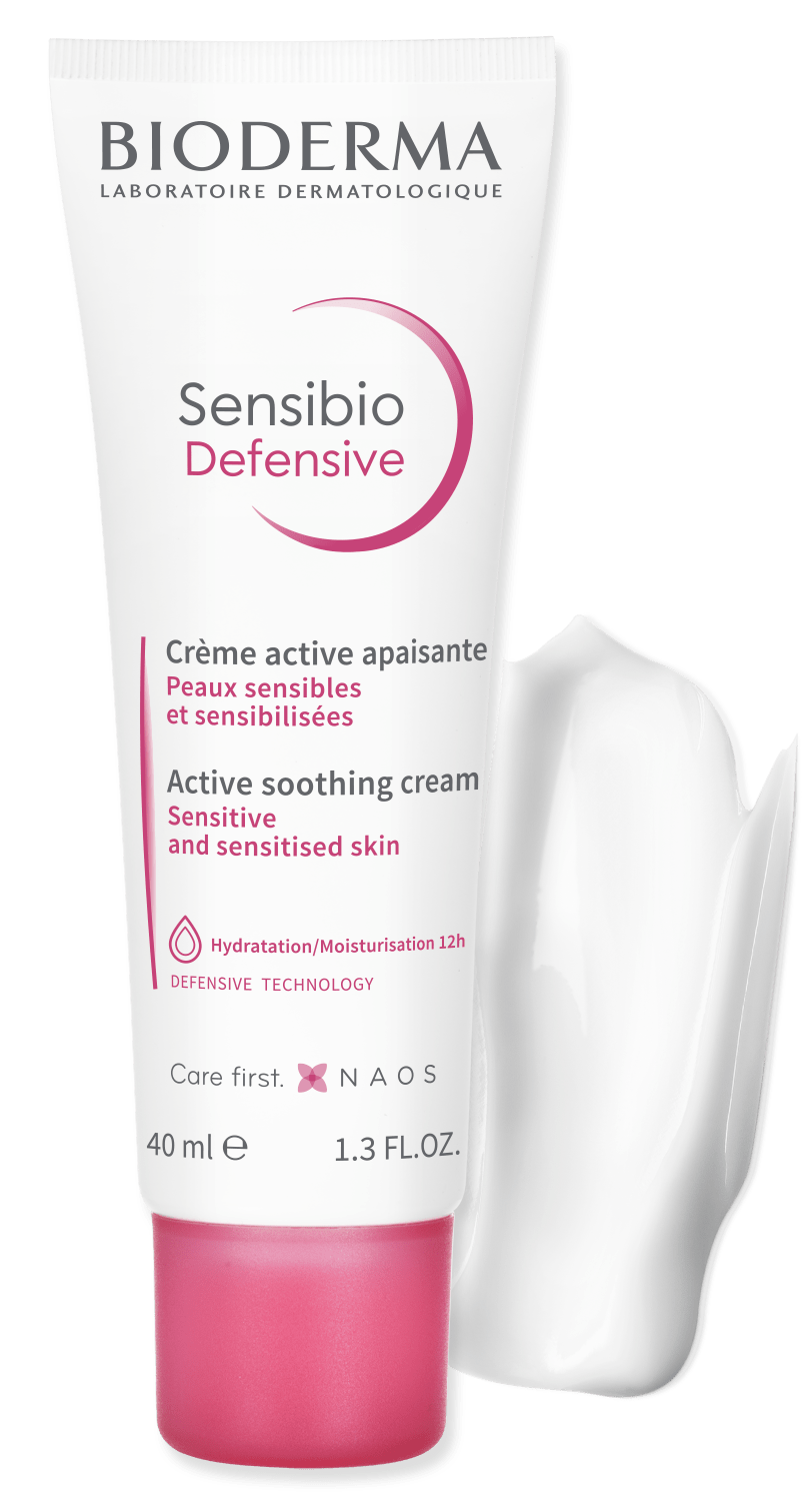 Bioderma Sensibio Defensive Soothing Lightweight Moisturiser for Sensitive Skin 40ml