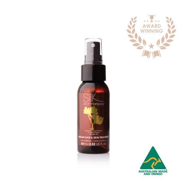 Silk Oil of Morocco Argan Vegan Hair & Skin Treatment - 60ml