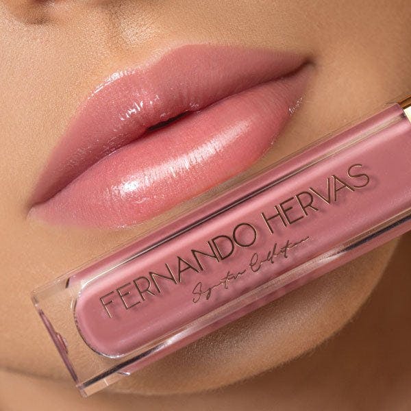 Silk Oil of Morocco Rose Quartz Lip Shine Argan Gloss by Fernando Hervas 7ml