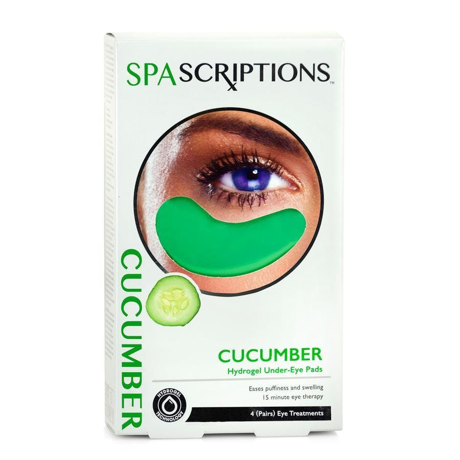 Spascriptions Cucumber Hydrogel Under-Eye Pads - 4 Pairs