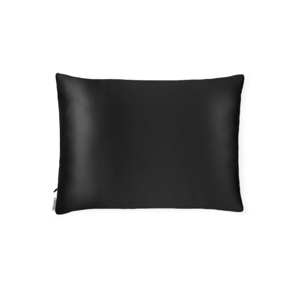Shhh Silk Black Silk Pillowcase - Travel Size