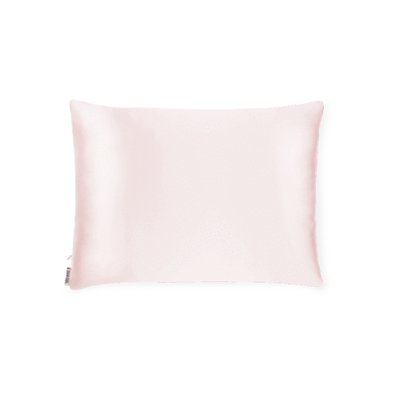 Shhh Silk Pink Silk Pillowcase - Travel Size