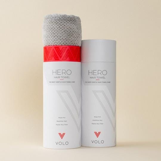 Volo Hero Hair Towel - LUNA GREY