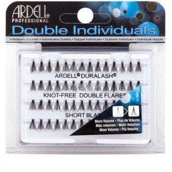 Ardell Double Individual Knot Free Short Black Lashes