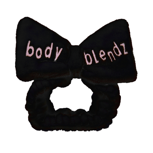 Body Blendz Black Bow Headband