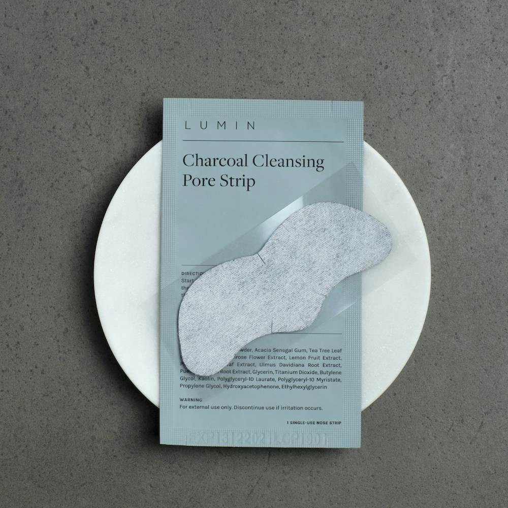 Lumin Charcoal Cleansing Pore Strip 5 Pack (Old Packaging)