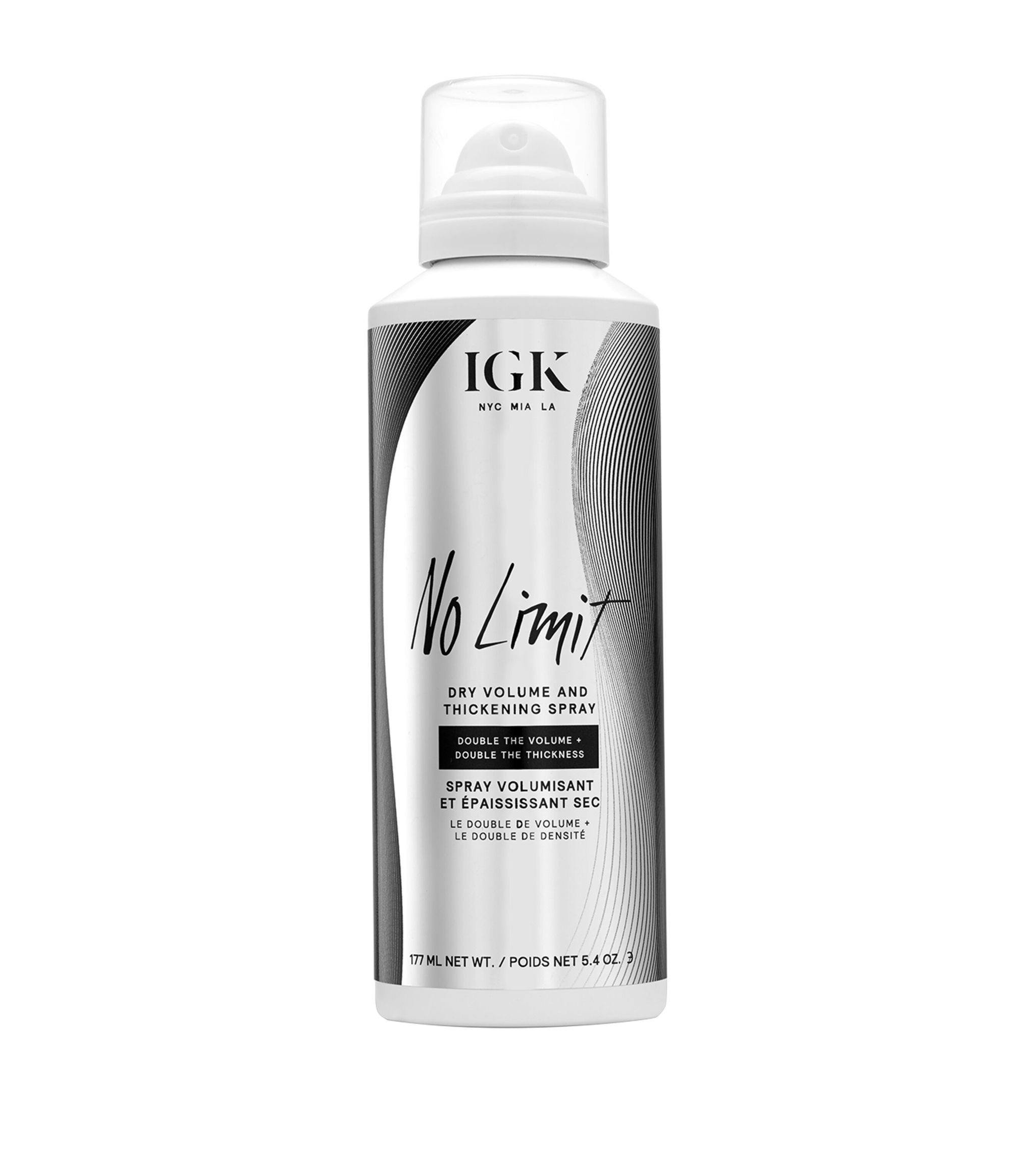 IGK NO LIMIT Dry Volume and Thickening Spray 177ml